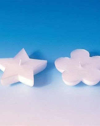 MOLDE ESTRELA E FLOR FLUTUANTES
