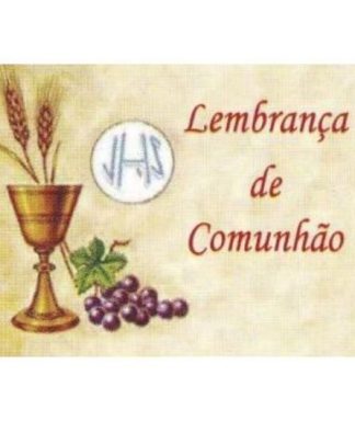 CARTÃO COMUNHÃO UVAS