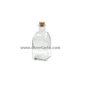 Frasco Vidro 50 ml quadrado