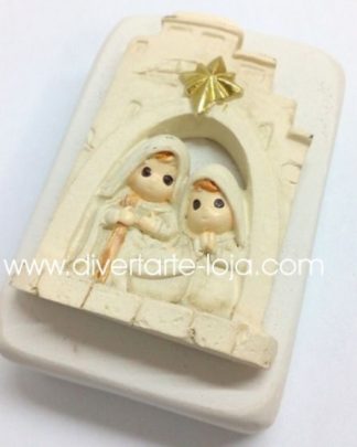 Sabonete Presépio Casinha molde silicone