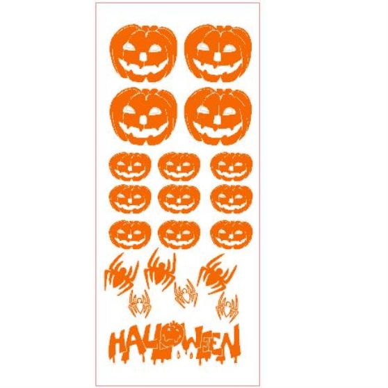 Halloween Abóboras autocolantes