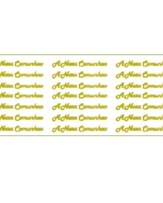 A Nossa Comunhão dourado