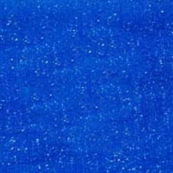 MEIA DE SEDA AZUL FIO PRATA