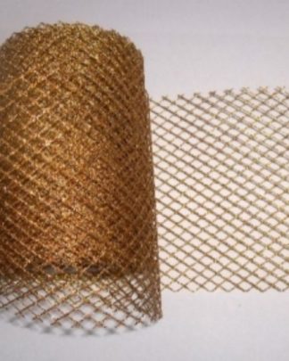 FITA METALICA OURO 10