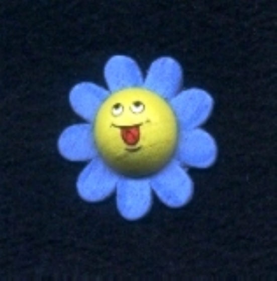 FLOR CARINHA AZUL