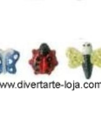 Borboleta, Joaninha e Libelinha