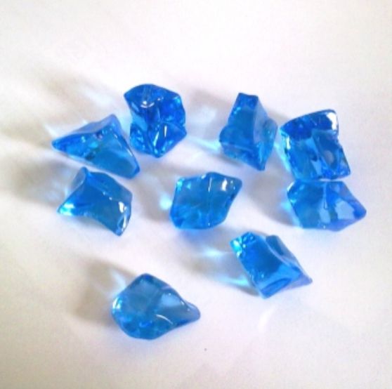 PEDRAS ACRILICO AZUL
