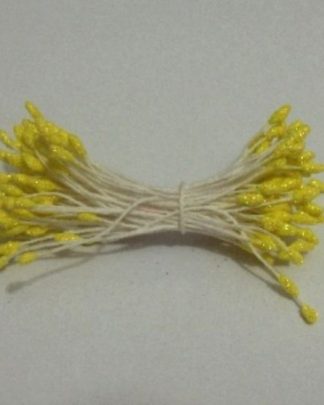 PISTILO AMARELO GLITTER