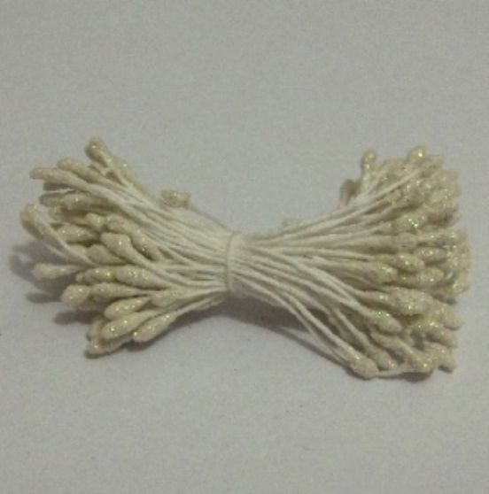 PISTILO BRANCO GLITTER