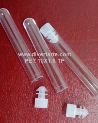 Tubos de ensaio Plástico PET acrílico