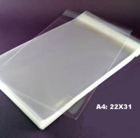Sacos Celofane 22x31cm(A4) - 500 unidades