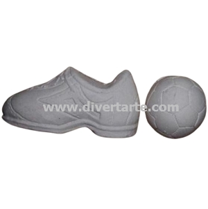 Chuteira e Bola molde silicone