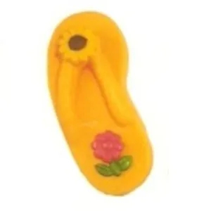 Molde Silicone Chinela Havaiana com Flor