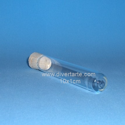 Tubos de Ensaio vidro 10x1 cm - 1 Unidade