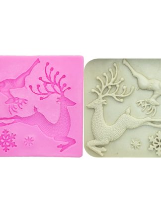Renas a saltar - molde silicone alimentar