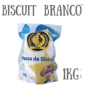 Massa Biscuit Leonn branca 1 Kg.