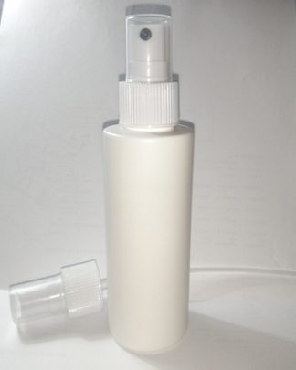 Frasco PET Vaporizador 125 ml Branco. Vaporizador