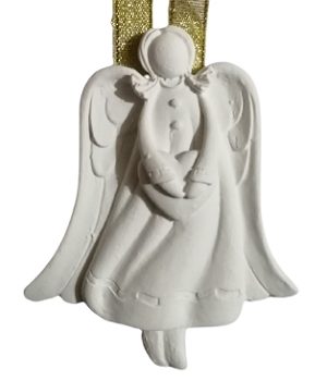 Anjo com Coração gesso perfumado