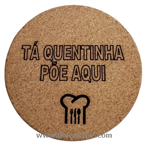 Base de cortiça Quentinha 20x1cm